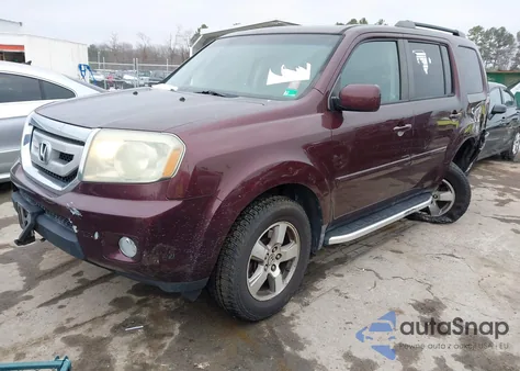 2009 Honda Pilot Ex-L from USA, damaged, VIN 5FNYF48549B054585